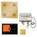 ThermaSol TT2 & HydroVive Total Wellness Package ThermaTouch2 Control, HydroVive Rainhead, SteamVection Steamhead, Digital Shower Valve - West Coast Saunas - TWPH10US-PG