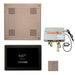 ThermaSol TT2 & HydroVive Total Wellness Package ThermaTouch2 Control, HydroVive Rainhead, SteamVection Steamhead, Digital Shower Valve - West Coast Saunas - TWPH15US-SN