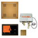 ThermaSol TT2 & HydroVive Total Wellness Package ThermaTouch2 Control, HydroVive Rainhead, SteamVection Steamhead, Digital Shower Valve - West Coast Saunas - TWPH10US-AB