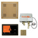 ThermaSol TT2 & HydroVive Total Wellness Package ThermaTouch2 Control, HydroVive Rainhead, SteamVection Steamhead, Digital Shower Valve - West Coast Saunas - TWPH10US-SB