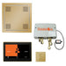 ThermaSol TT2 & HydroVive Total Wellness Package ThermaTouch2 Control, HydroVive Rainhead, SteamVection Steamhead, Digital Shower Valve - West Coast Saunas - TWPH10US-PB