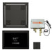 ThermaSol TT2 & HydroVive Total Wellness Package ThermaTouch2 Control, HydroVive Rainhead, SteamVection Steamhead, Digital Shower Valve - West Coast Saunas - TWPH15US-MB