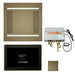 ThermaSol TT2 & HydroVive Total Wellness Package ThermaTouch2 Control, HydroVive Rainhead, SteamVection Steamhead, Digital Shower Valve - West Coast Saunas - TWPH1415US-AB