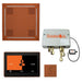 ThermaSol TT2 & HydroVive Total Wellness Package ThermaTouch2 Control, HydroVive Rainhead, SteamVection Steamhead, Digital Shower Valve - West Coast Saunas - TWPH10US-ACOP