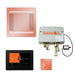 ThermaSol TT2 & HydroVive Total Wellness Package ThermaTouch2 Control, HydroVive Rainhead, SteamVection Steamhead, Digital Shower Valve - West Coast Saunas - TWPH147S-COP