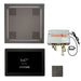 ThermaSol TT2 & HydroVive Total Wellness Package ThermaTouch2 Control, HydroVive Rainhead, SteamVection Steamhead, Digital Shower Valve - West Coast Saunas - TWPH15US-BN