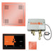 ThermaSol TT2 & HydroVive Total Wellness Package ThermaTouch2 Control, HydroVive Rainhead, SteamVection Steamhead, Digital Shower Valve - West Coast Saunas - TWPH10US-COP