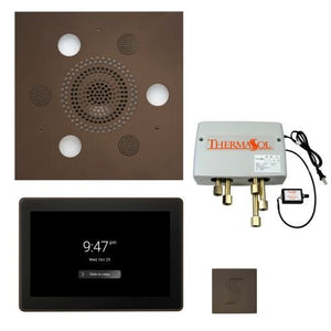ThermaSol TT2 & Serenity Total Wellness Package ThermaTouch2 Control, Serenity Advanced Rainhead, SteamVection Steamhead, Digital Shower Valve - West Coast Saunas - TWP15US-ORB