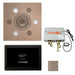 ThermaSol TT2 & Serenity Total Wellness Package ThermaTouch2 Control, Serenity Advanced Rainhead, SteamVection Steamhead, Digital Shower Valve - West Coast Saunas - TWP15US-SN