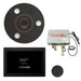 ThermaSol TT2 & Serenity Total Wellness Package ThermaTouch2 Control, Serenity Advanced Rainhead, SteamVection Steamhead, Digital Shower Valve - West Coast Saunas - TWP15UR-MB