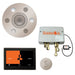 ThermaSol TT2 & Serenity Total Wellness Package ThermaTouch2 Control, Serenity Advanced Rainhead, SteamVection Steamhead, Digital Shower Valve - West Coast Saunas - TWP10UR-PN