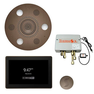 ThermaSol TT2 & Serenity Total Wellness Package ThermaTouch2 Control, Serenity Advanced Rainhead, SteamVection Steamhead, Digital Shower Valve - West Coast Saunas - TWP15UR-AN