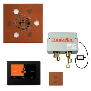 ThermaSol TT2 & Serenity Total Wellness Package ThermaTouch2 Control, Serenity Advanced Rainhead, SteamVection Steamhead, Digital Shower Valve - West Coast Saunas - TWP7S-ACOP
