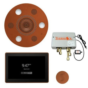ThermaSol TT2 & Serenity Total Wellness Package ThermaTouch2 Control, Serenity Advanced Rainhead, SteamVection Steamhead, Digital Shower Valve - West Coast Saunas - TWP15UR-ACOP