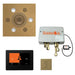 ThermaSol TT2 & Serenity Total Wellness Package ThermaTouch2 Control, Serenity Advanced Rainhead, SteamVection Steamhead, Digital Shower Valve - West Coast Saunas - TWP7S-SB