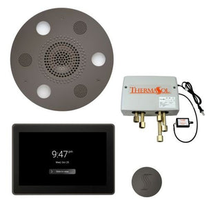 ThermaSol TT2 & Serenity Total Wellness Package ThermaTouch2 Control, Serenity Advanced Rainhead, SteamVection Steamhead, Digital Shower Valve - West Coast Saunas - TWP15UR-BN