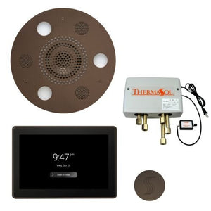 ThermaSol TT2 & Serenity Total Wellness Package ThermaTouch2 Control, Serenity Advanced Rainhead, SteamVection Steamhead, Digital Shower Valve - West Coast Saunas - TWP15UR-ORB
