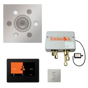 ThermaSol TT2 & Serenity Total Wellness Package ThermaTouch2 Control, Serenity Advanced Rainhead, SteamVection Steamhead, Digital Shower Valve - West Coast Saunas - TWP7S-PC