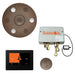 ThermaSol TT2 & Serenity Total Wellness Package ThermaTouch2 Control, Serenity Advanced Rainhead, SteamVection Steamhead, Digital Shower Valve - West Coast Saunas - TWP7R-AN