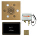 ThermaSol TT2 & Serenity Total Wellness Package ThermaTouch2 Control, Serenity Advanced Rainhead, SteamVection Steamhead, Digital Shower Valve - West Coast Saunas - TWP15US-SB