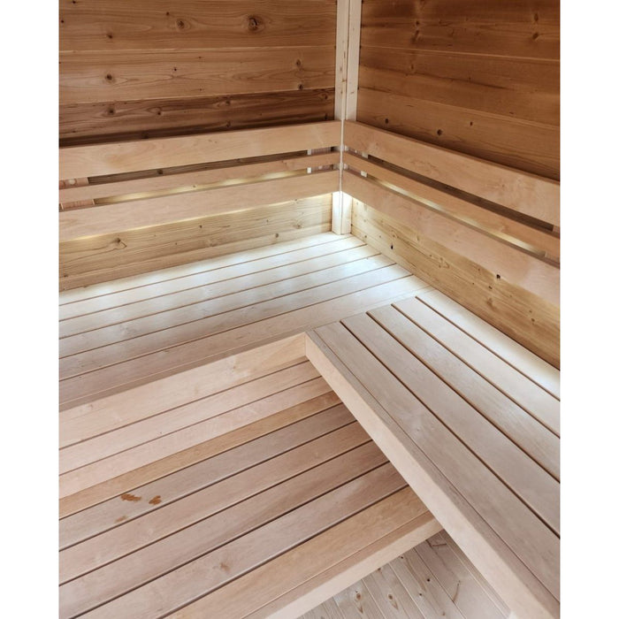 Thermowood 4 to 6 Person Cube Sauna Kit - Cubo S - West Coast Saunas - BS - CUBO - S