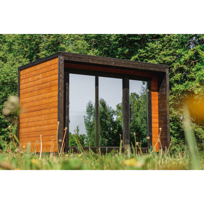 Thermowood 4 to 6 Person Two Room Cube Sauna Kit - Cubo M - West Coast Saunas - BS - CUBO - M