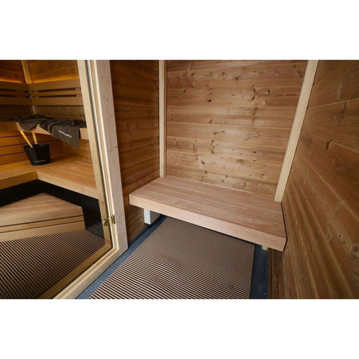 Thermowood 4 to 6 Person Two Room Cube Sauna Kit - Cubo M - West Coast Saunas - BS - CUBO - M