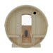 Turku Finnish Barrel Sauna with Terrace and WiFi Heater - Finnish Sauna Builders - West Coast Saunas - sku-47595062264049