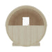 Turku Finnish Barrel Sauna with Terrace and WiFi Heater - Finnish Sauna Builders - West Coast Saunas - sku-47595062264049
