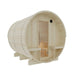Turku Finnish Barrel Sauna with Terrace and WiFi Heater - Finnish Sauna Builders - West Coast Saunas - sku-47595062264049