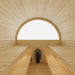 Vassa Finnish Barrel Sauna with WiFi Heater - Finnish Sauna Builders - West Coast Saunas - sku-47986444632305