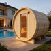 Vassa Finnish Barrel Sauna with WiFi Heater - Finnish Sauna Builders - West Coast Saunas - sku-47986444632305