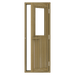 Western Red Cedar Sauna Door With Glass Window, 690×1890 mm (27 1/8″ x 74 3/8″) - West Coast Saunas - BSAUNAWRCGWDR