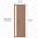 Western Red Cedar Solid Sauna Door, 700x2040mm (27 1/2″ x 80 3/8″) - West Coast Saunas - BSAUWRCDRH