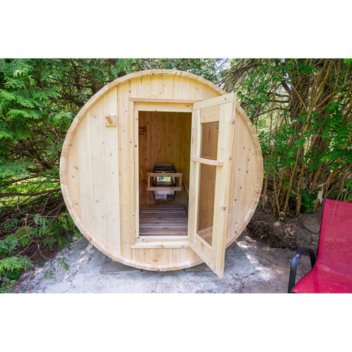 Canadian Timber Harmony Barrel Sauna - West Coast Saunas - CTC22W