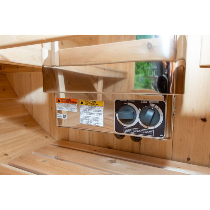 Canadian Timber Harmony Barrel Sauna - West Coast Saunas - CTC22W