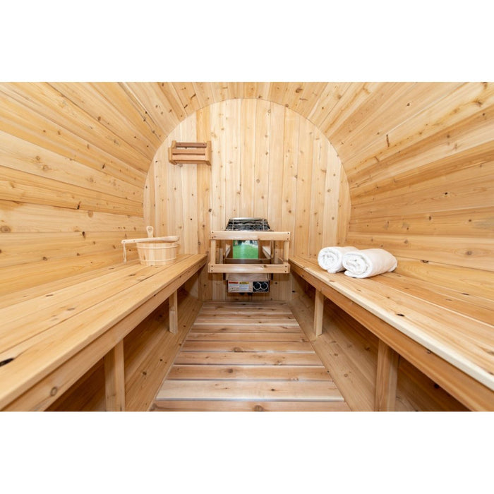 Canadian Timber Harmony Barrel Sauna - West Coast Saunas - CTC22W