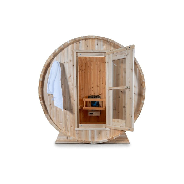 Canadian Timber Harmony Barrel Sauna - West Coast Saunas - CTC22W
