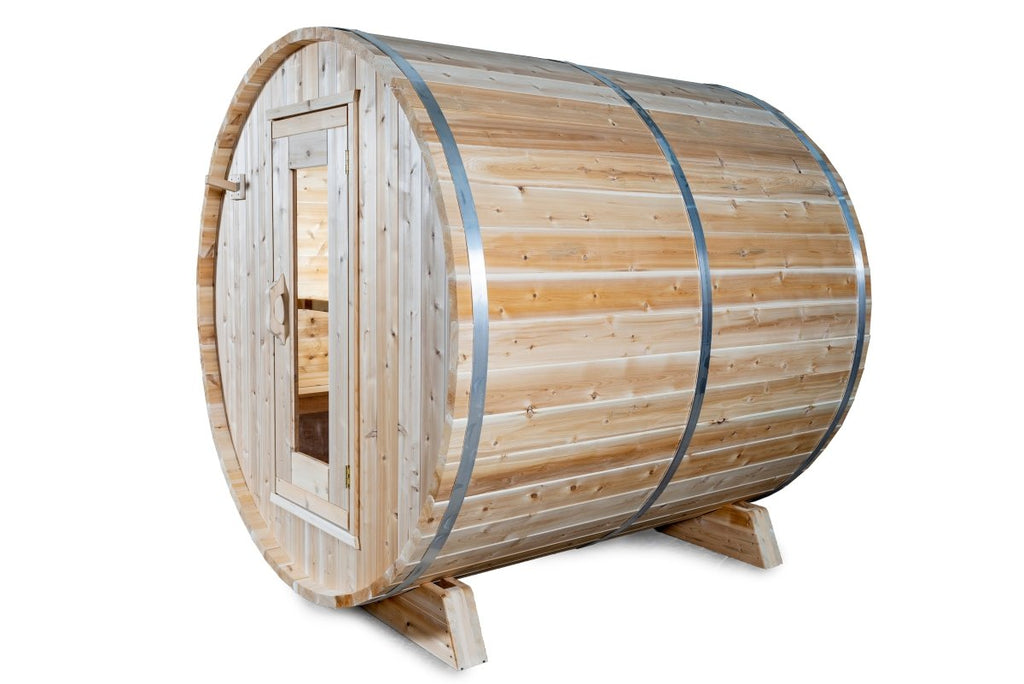 Canadian Timber Harmony Barrel Sauna - West Coast Saunas - CTC22W