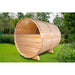 Canadian Timber Serenity Glass Window Barrel Sauna - West Coast Saunas - CTC2245MP