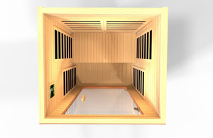 Dynamic Avila 1-2-person FAR Infrared Sauna - West Coast Saunas - DYN-6103-01