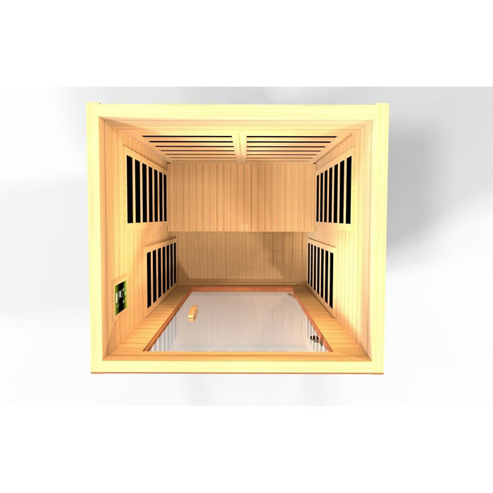 Dynamic Avila 1-2-person FAR Infrared Sauna - West Coast Saunas - DYN-6103-01