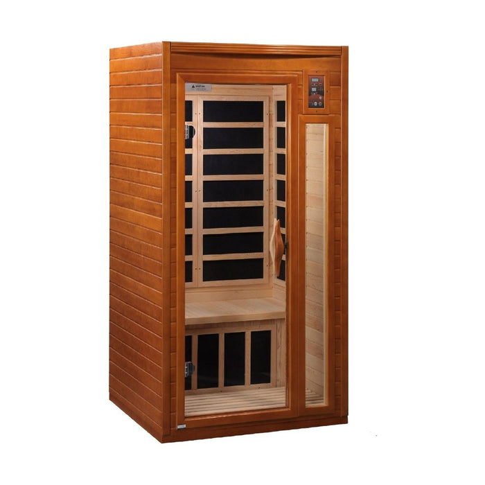 Dynamic Barcelona 1-2-person FAR Infrared Sauna - West Coast Saunas - DYN-6106-01