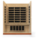 Dynamic Bergamo 4-person FAR Infrared Sauna - West Coast Saunas - DYN-6440-01