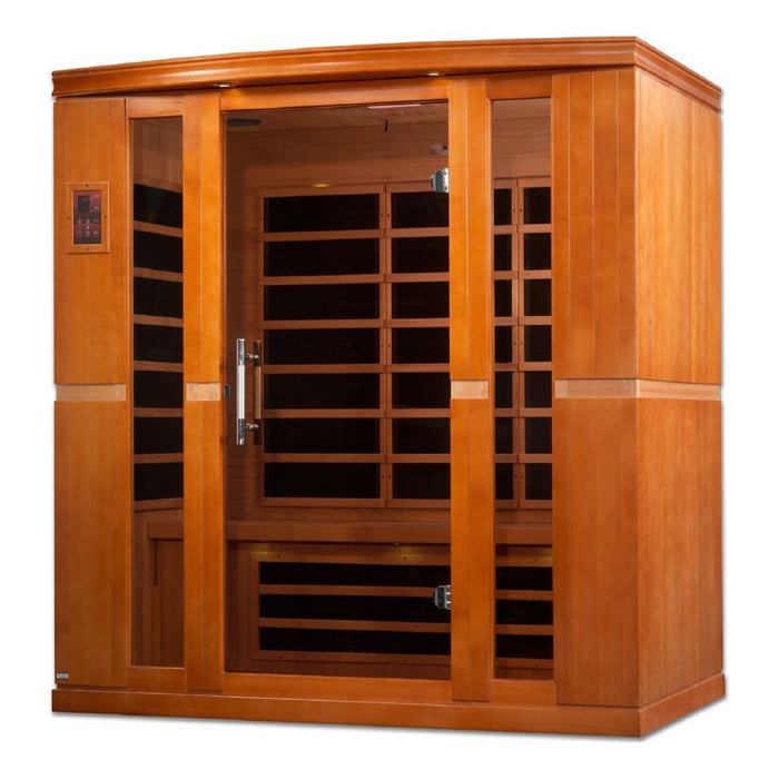 Dynamic Bergamo 4-person FAR Infrared Sauna - West Coast Saunas - DYN-6440-01