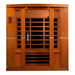 Dynamic Bergamo 4-person FAR Infrared Sauna - West Coast Saunas - DYN-6440-01