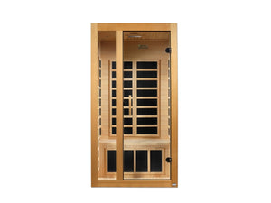 Dynamic Gracia 1-2 Person Low EMF Far Infrared Sauna - West Coast Saunas - DYN-6119-01