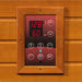 Dynamic Heming 2-person Corner FAR Infrared Sauna - West Coast Saunas - DYN-6225-02