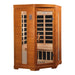 Dynamic Heming 2-person Corner FAR Infrared Sauna - West Coast Saunas - DYN-6225-02