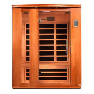 Dynamic Lugano 3-person FAR Infrared Sauna - West Coast Saunas - DYN-6336-02